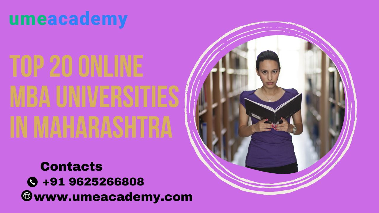 Top 20 Online Mba Universities In Maharashtra